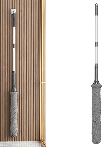 Floor Mop, Stainless Steel Handle Twist Mop for Laminate