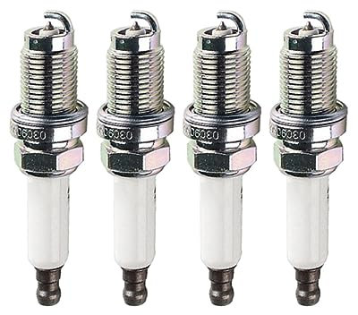 4/6 Stück 03C905601 Zündkerze kompatibel mit VW Golf Passat Jetta Audi A1 A3 Tiguan Seat Skoda Octavia Leon Toledo 1.4TSI 1.4TFSI 03C 905 601 Spark Plug Compatible (Color : 6pcs)