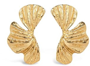 SINGULARU - Portobello Ohrringe. Edelstahl mit 18 Kt Vergoldeter Beschichtung. Schmuck für Damen.