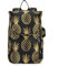 MCHIVER Goldene Ananas-Tennistasche für Männer und Frauen, Tennis-Rucksack für 2 Schläger, Pickleball-Tennisschlägerhülle, 30 x 20 x 43,5 cm, Schwarz