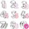 Number Cookie Cutters Set 9pcs Number 0 1 2 3 4 5 6 7 8 Cookie Cutters Stainless Steel Number Cookie Biscuit Cutters Number Shaped Baking Cutter Tools for Kitchen, Baking
