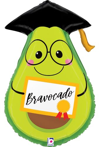 Ballonim® Avocado Bravocado 64 cm Folienballon Party DekorationGeburtstag