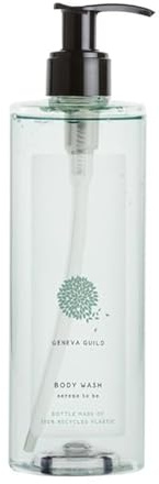 GFL Geneva Guild Body Wash Pump Bottle, 380ml | Saves staff time by refilling easily, providing a hygienic and mess-free solution for hotel bathrooms and guest suites.
