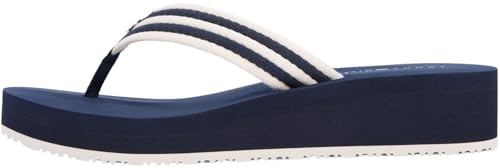 Tommy Hilfiger Damen Th Stripe Summer Sandal Fw0fw09196Zehentrenner