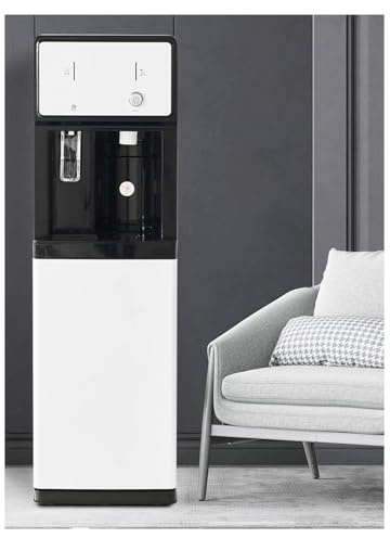 Fontaine à Eau sur Pied avec raccordement réseau, Distributeur 3 en 1 Eau Froide Chaude et tempérée, Refroidisseur d’Eau au Sol,idéal pour Maison, Bureau et Cuisine