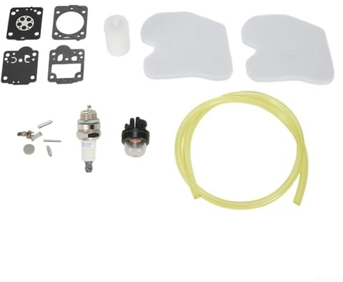 Honseadek Piezas de reparación de carburador, filtro de aire de repuesto para motosierra Mcculloch Cs340 compatible con kit Cs380 con 545061801 530057869