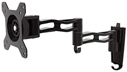 TV Wall Mount Bracket for 13-32 Inch TVs Supports Up to 44 lbs (20 kg) Max VESA 100x100mm Adjustable Tilt Easy Installation for Home & Office Use