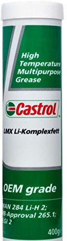 Castrol LMX Li-Komplexfett 400g - Maschinen-Schmierfett - Schmiermittel - Grease - Korrosion verhindern - 400 Gramm