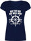 T-Shirt Damen V Ausschnitt - Die TUT nix. Die Will nur segeln - XXL - Dunkelblau - Segel Shirt nix lustige+sprüche+für+t-Shirts sprüche segler Tshirt t-Shirts mit sprüchen Spruch Sailing Shirts