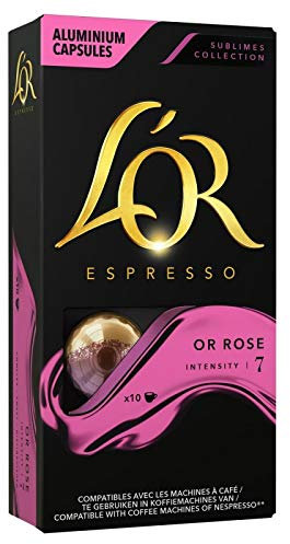 L'OR - Espresso Sublime Or Rose 52G - le Lot De 3