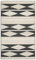 FAB HAB dégradé Ombre Tapis d'extérieur - Cairo Naturel et Noir - résistant à l'eau, ne Fade Pas, réversible - Plastique recyclé Premium - terrasse Balcon Cuisine entrée - 90cmx150cm