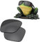 Acefrog AR Beschichtete Polarisierte Ersatzgläser für Oakley Drop Point OO9367 Sonnenbrillen - Pitch Black