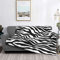Zebra Decke 200x200 Kuscheldecke Flauschig Sofaüberwurf, Decke Sofa als Couchdecke und Tagesdecke, Wohndecke aus Weiche Warme Flanell Fleecedecke