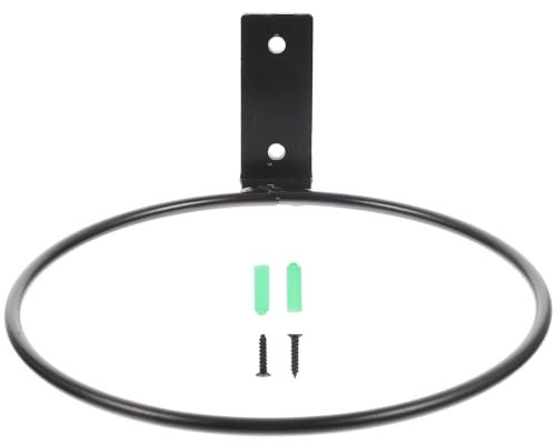 Operitacx Wandhalterung Für Blumentöpfe Olla Gießkanne Outdoor Blumentopfhalter Blumentopfringe Pflanzgefäße Für Zimmerpflanzen Hängender Wandkorb Topfständer Metall Eisen Einfach Pflanzer