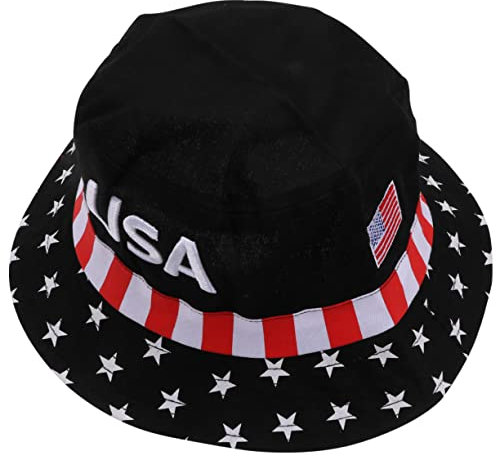 OSALADI US Flagge Amerikanische Flagge Amerika-Hut Usa- Eimerhut Unabhängigkeitstaghut Amerikanische Baseballkappe Baumwollhut Eimerhut Bedruckter Hut Eimer Fischerhut Sommerhut