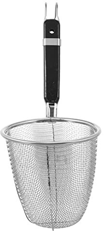 ZzzaNa Ramen Passoire Noodle Passoire Panier avec poignée Panier à pâtes en maille for macaroni, frites Paniers