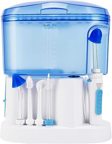 Doccia Nasale Elettrica, 5 modalità di pulizia del naso e serbatoio dell'acqua di grande capacità da 1000 ml, Neti Pot elettrico per alleviare il naso che cola, la congestione nasale e il prurito al n