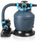 Gre MG320NP - Groupe de Filtration pour Tout Type de piscines Hors-Sol, Monobloc, 4 m3/h, sans préfiltre, cuve 320 mm