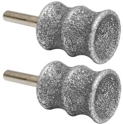 Oxcearly Dog Nail Grinder and Trimmer Bits for Dremel - Dog Nail Grinder Attachment - Painless Pet Nail File & Clipper for Large, Medium and Small Dogs & Cats 2Pack