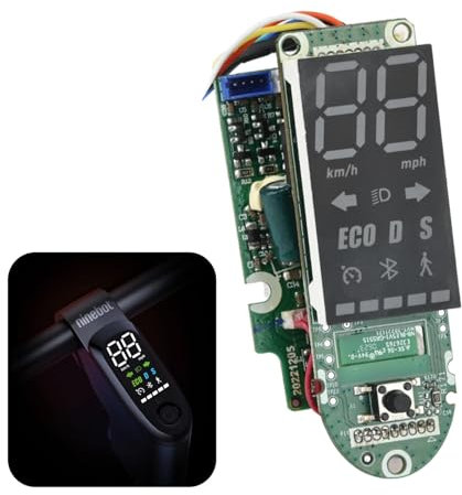 Szwaldaper Armaturenbrett, for Ninebot, F2 Elektroroller F2 Pro KickScooter Bluetooth-Platine LED-Anzeige Bildschirm Instrumententeile Armaturenbrett für Elektroroller(F2 Pro)