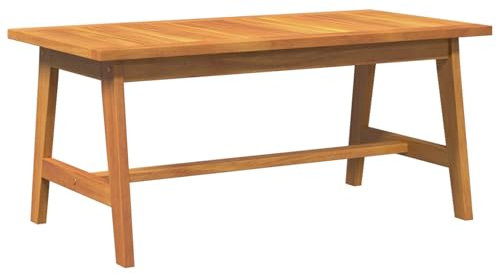 vidaXL Couchtisch Öl-Natur Massivholz Akazie