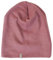 Lilano, Doppellagige Wollmütze mit Seidenmischung, Unisex Beanie für Sport und Freizeit, Umschlagmütze (DE/NL/SE/PL, Alphanumerisch, Einheitsgröße, Mauve)