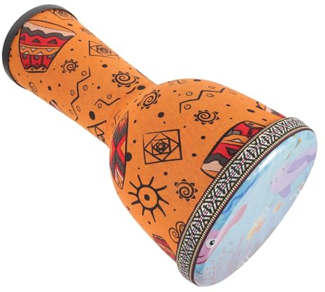 8-zoll Djembe Handtrommel aus Pvc für Anfänger und Kinder | Lauter Klang, Leicht zu Spielen, Geeignet für Bühne und Musikunterricht