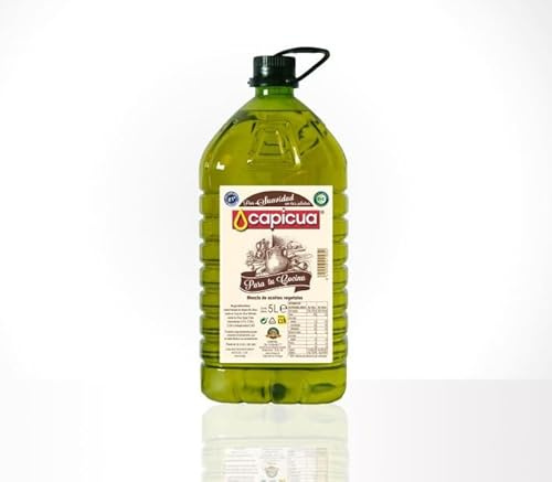 Huile Végétale Spéciale Cuisine CAPICUA – Bidon 5 L – Huile Polyvalente pour Cuisson