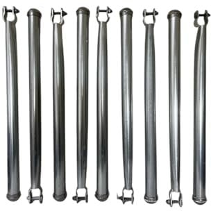 Extend-A-Post - Post Extension for Installation onto 1-3/8 Top Rail - The Original Manufacturer of The Post Extension - Set of 9 - Made in America