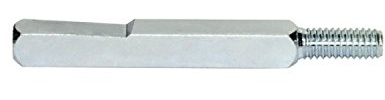 Wechselstift 7630, 105 mm, VK 9 mm, Gewinde M 8, Stahl verzinkt