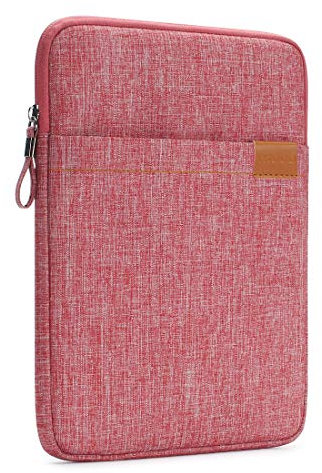 NIDOO Custodia impermeabile per tablet da 10 pollici, per iPad 10.9, iPad 10/10.2, iPad 9/11, iPad Pro M2 M1/10.9, iPad Air,10, Tab M10 Plus Gen 3, Galaxy Tab S8, colore rosso