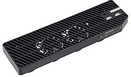 WOVELOT Ventilador de Refrigeración para Xbox One, con 2 Puertos USB Hub Professional Manual-Sensing Externo Doble USB Enfriador para Microsoft Xbox One Consola - Negro