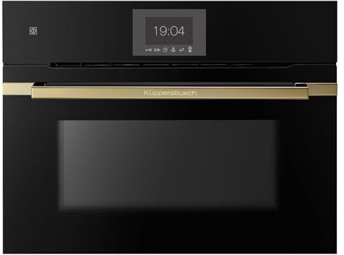 Küppersbusch CBM 6550.0 SE4 K-Series. 5 Compact Backofen mit Mikrowelle Schwarz/Gold