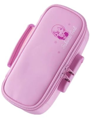 Mäppchen Bleistift-Kasten Kreative große Kapazitäts-Seite geöffneter Reißverschluss-Bleistift-Beutel-Schule-Briefpapier Schulbedarf Pen Box (Color : Pink)