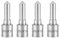 Einspritzdüse, Einspritzdüse, 4 Stück Silber Edelstahl Einspritzdüsen für TDI T4 111KW 0,21 DSLA150P764 0433175176