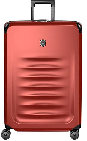 Victorinox Spectra 3.0 Expandable Large Case, Reisekoffer Groß, Trolley mit 4 Rollen, 32 x 51 x 75 cm, 103-143 Liter, Erweiterbar, Rot