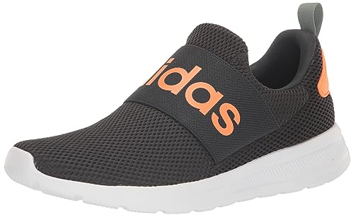 adidas Lite Racer Adapt 4.0 para hombre, Carbono/Carbono/Naranja Gritando, 48 EU