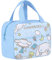 Roffatide anime Niñas bolsa de almuerzo Niños aislados fugas caja de almuerzo Gabinete grande impermeable y reutilizable bolso de mano más frío almuerzo contenedor trabajo picnics Viajes escolares