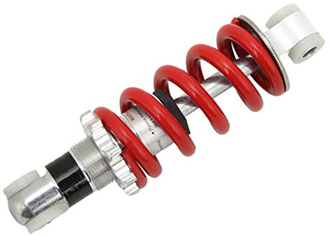150mm 5,91 Zoll 8mm Feder Universal Motorrad Stoßdämpfer Hinterradaufhängung ATV Quad Roller Dirt Bike, 750 lbs Last Mountainbike Hinten Stoßdämpfer für Elektrofahrzeuge, Roller, Mopeds
