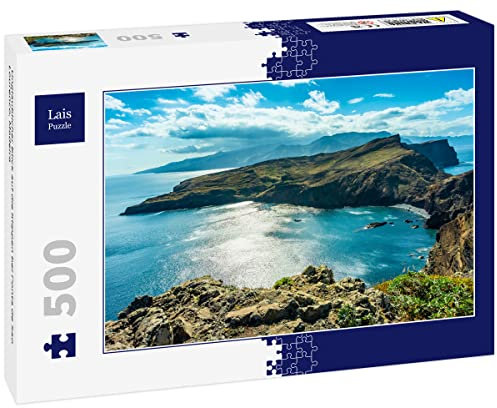 Lais Puzzle Unglaublicher Blick auf die Klippen bei Ponta de Sao Lourenco, Madeira 500 Teile