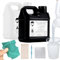 BBDINO Kit de fabricación de moldes de silicona, silicona líquida súper elástica para hacer moldes, ideal para fundición de moldes de resina, moldes de silicona de 4.4 libras