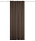 HOME WOHNIDEEN Thermoschal ESKAMIO blickdicht, Leinenstruktur, Multifunktionsband, Farbe:braun, Größe:160 x 135 cm, Anzahl:1x