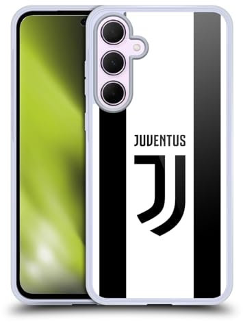 Head Case Designs Offizielle Juventus Football Club Home 2018/19 Race Kit Gel Handyhülle Hülle [Militärischer Schutzgrad] Kompatibel mit Samsung Galaxy A35 5G