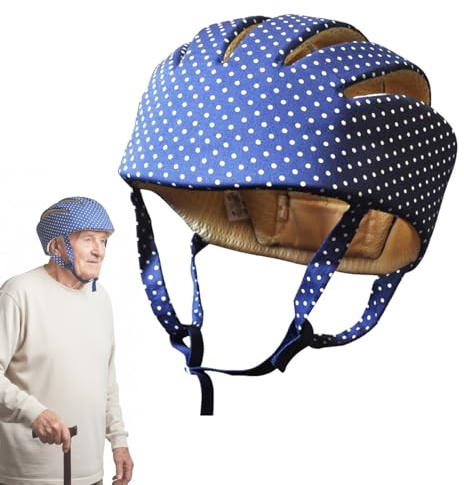Kopfschutz, Schutzhelm, Epilepsiehelm, Erwachsene, Einstellbarer Softhelm, Epilepsie, Angriffsprävention, Kopfverletzungen, Antikollisionshelm