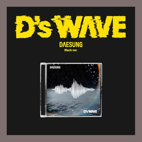 DAESUNG D's Wave 1st Mini Album (Jewel Case - Black Ver.)