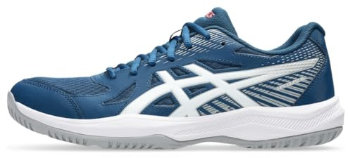 ASICS Men's Upcourt 6 Volleyball Shoe Mako Blue/White - 1071A104-402