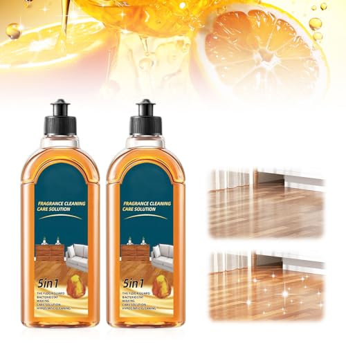 Stain Odor Remover Floor Cleaner, 500ml Multi Surface Floor Cleaning Liquid, Deep Cleaning Solution for Hardwood, Laminate, Tile, Ceramic, Wood Maintenance (2)