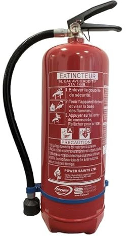 Extincteur 6L Eau PP NF avec additif