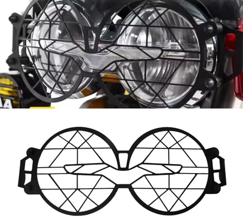 Generico Fari anteriori per moto Per Moto Guzzi V85TT 2019-2024 Moto protezione del faro Faro Guard Faro Griglia Guard