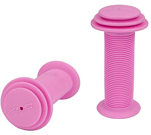 XLC Kinder Kindergriffe Fahrradgriffe, pink, 82 mm